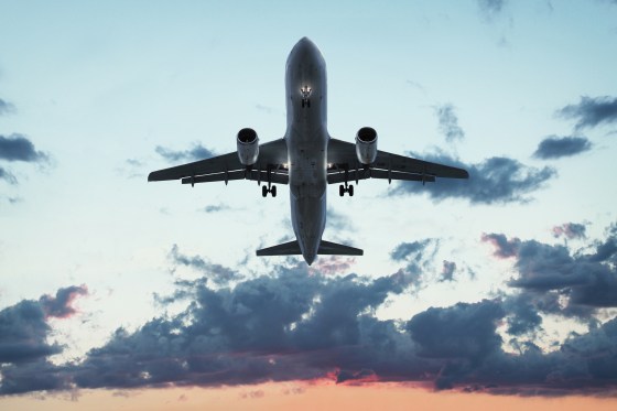 Low Angle View Of Airplane